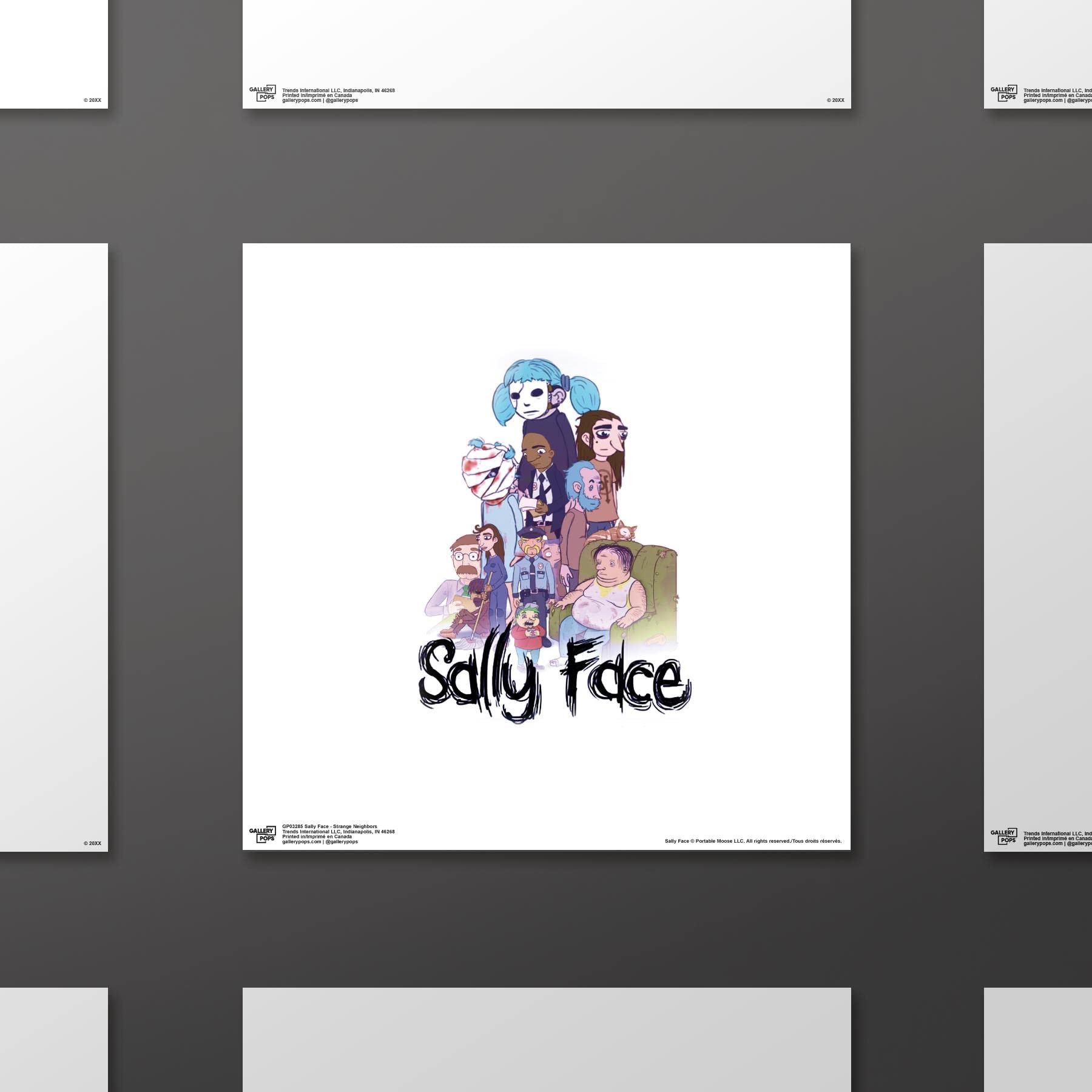 Amazon.com: Trends International Gallery Pops Sally Face - Strange